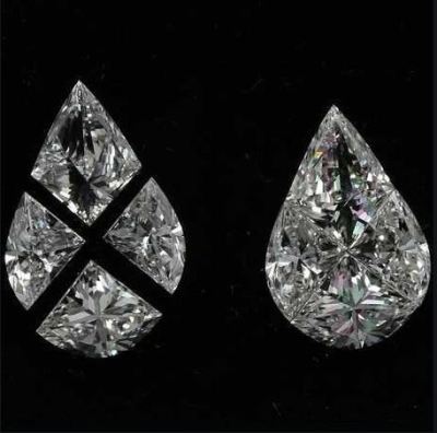 Pie Cut Diamond Rings at Rs 280000/piece | रोज़ कट डायमंड रिंग in Mumbai |  ID: 15491851533